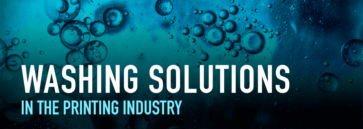 Washing Solutions in the printing industry
